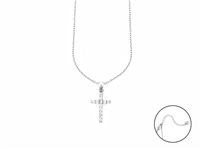 Halskette 4US: Cesare Paciotti Dame San Valentino 23 in Silber 4UCL5681W